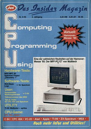 CPU Juni 1985